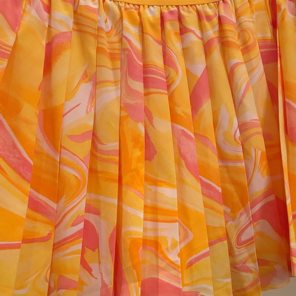 New With Tags Multi Colored Pleated Skort for Pickelball or Tennis - Picture 2 of 5